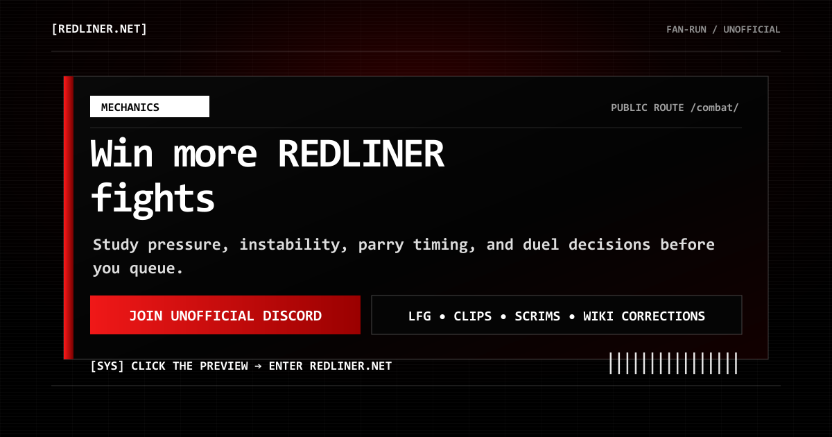 REDLINER Combat REDLINER guide preview
