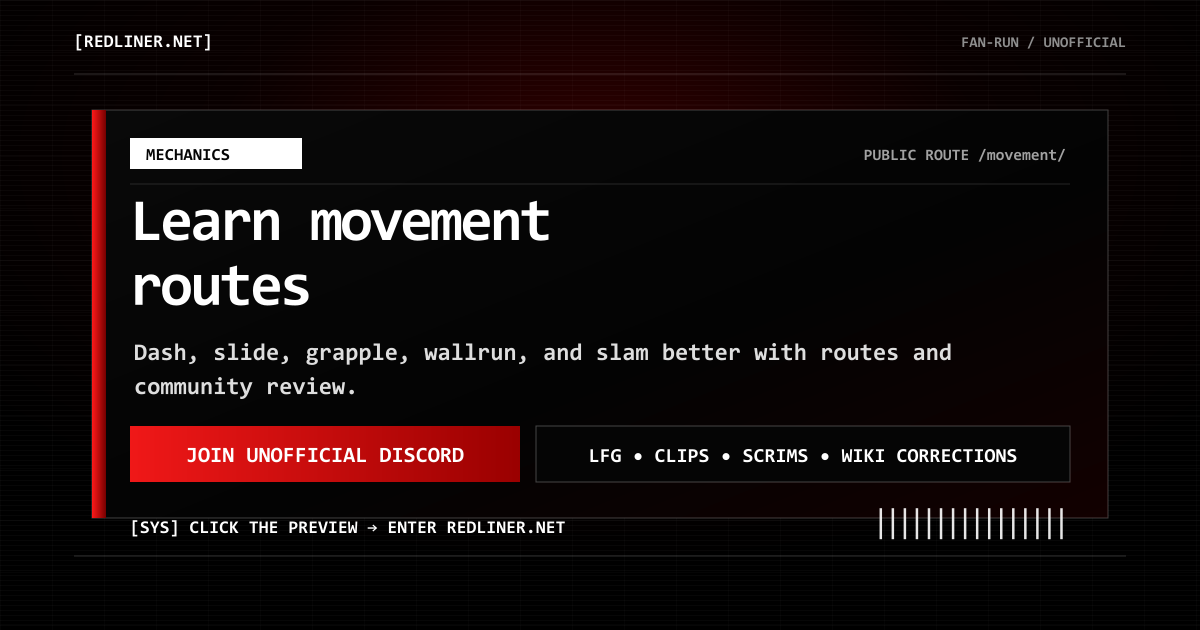 REDLINER Movement REDLINER guide preview